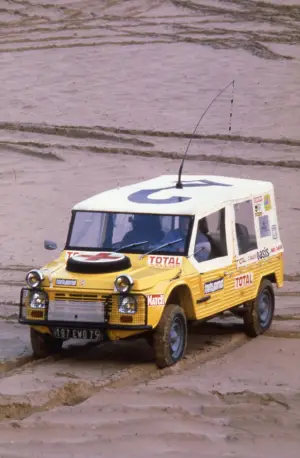 Citroen Mehari - 4x4 militare e Medicale nella Parigi-Dakar 1980