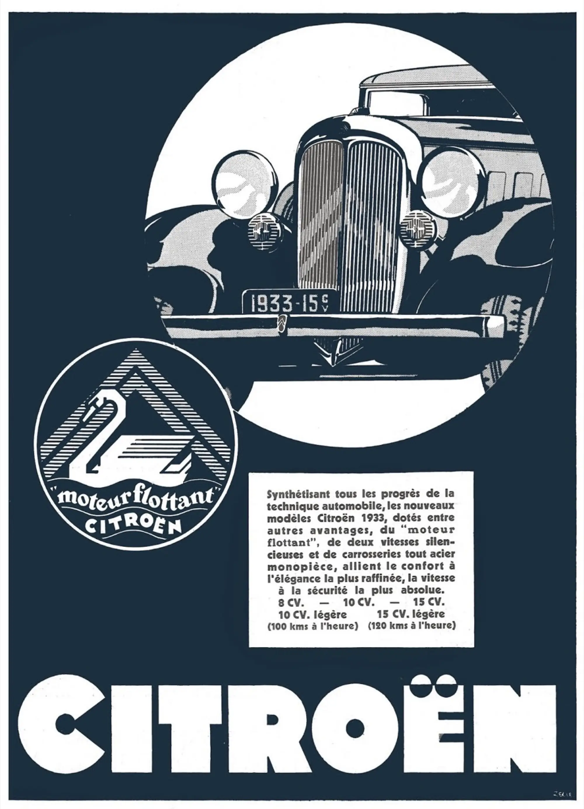 Citroen - Moteur Flottant e Tout Acier - 2