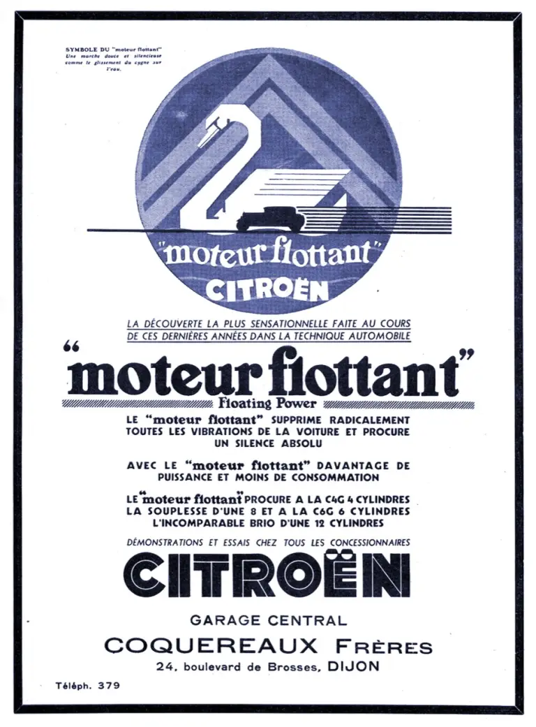 Citroen - Moteur Flottant e Tout Acier - 4
