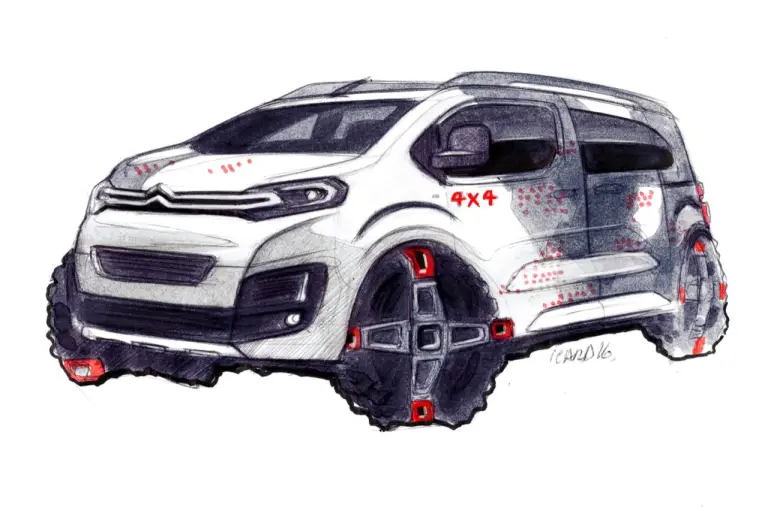 Citroen SpaceTourer 4x4 E Concept - 12