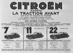 Citroen Traction Avant - modelli e protagonisti