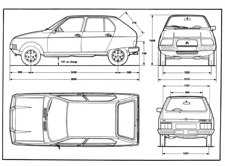 Citroen VISA - vettura storica - 7