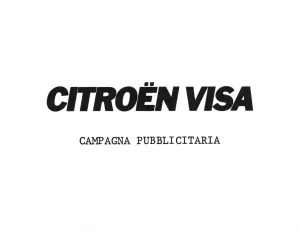 Citroen VISA - vettura storica