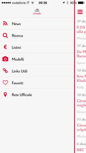 CitroenNews per iOS e Android - 8