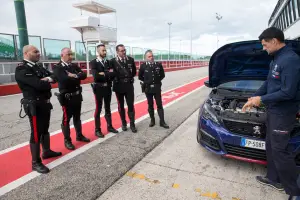 Collaborazione Peugeot e Carabinieri