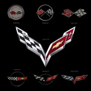 Corvette C7 logo - 1