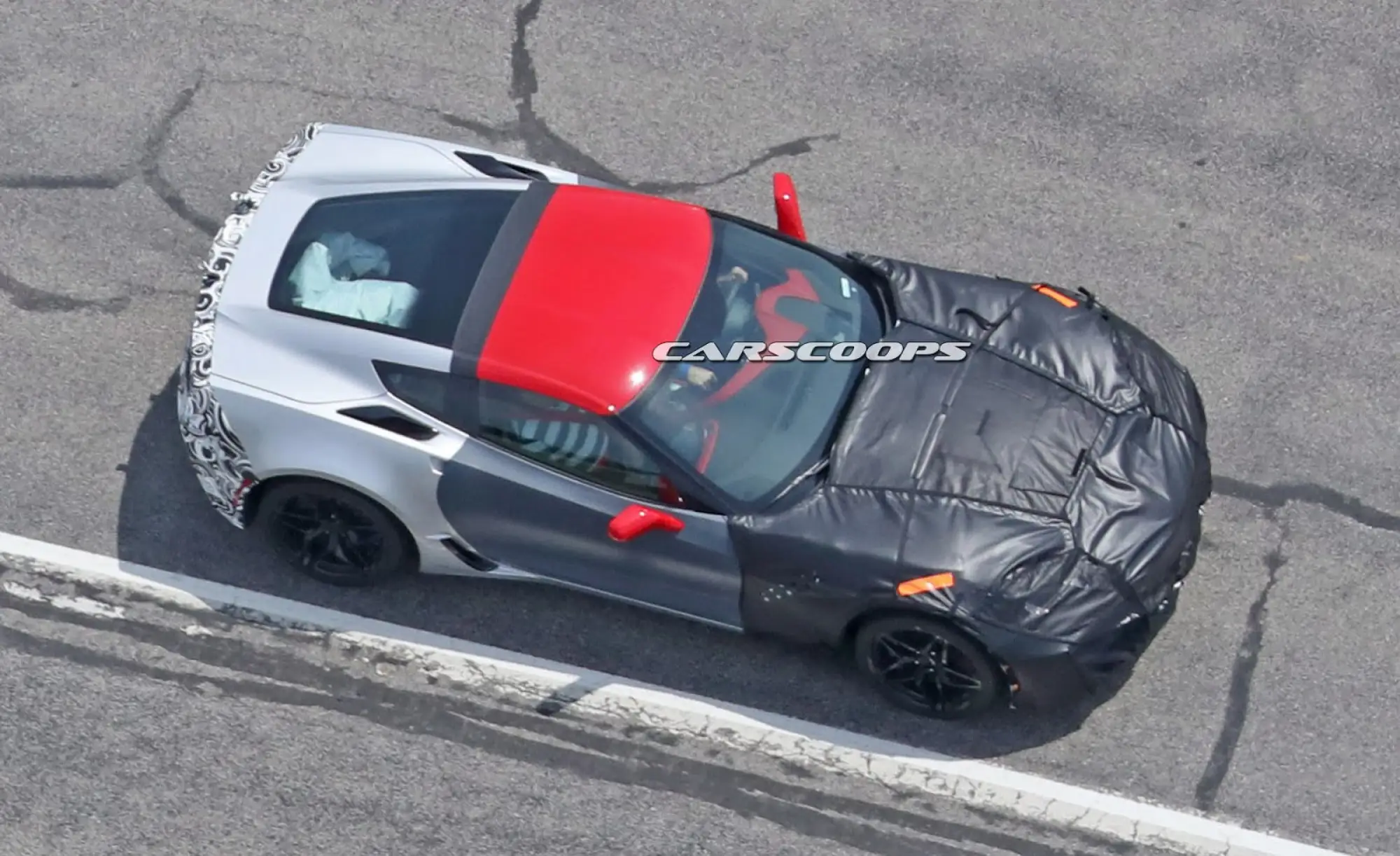 Corvette ZR1 foto spia 3 agosto 2016 - 5