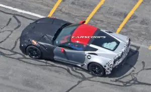 Corvette ZR1 foto spia 3 agosto 2016