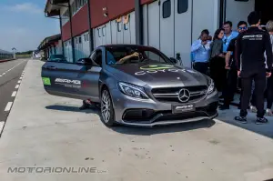 Coyote e Mercedes AMG sul Circuito Tazio Nuvolari - 1