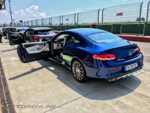 Coyote e Mercedes AMG sul Circuito Tazio Nuvolari