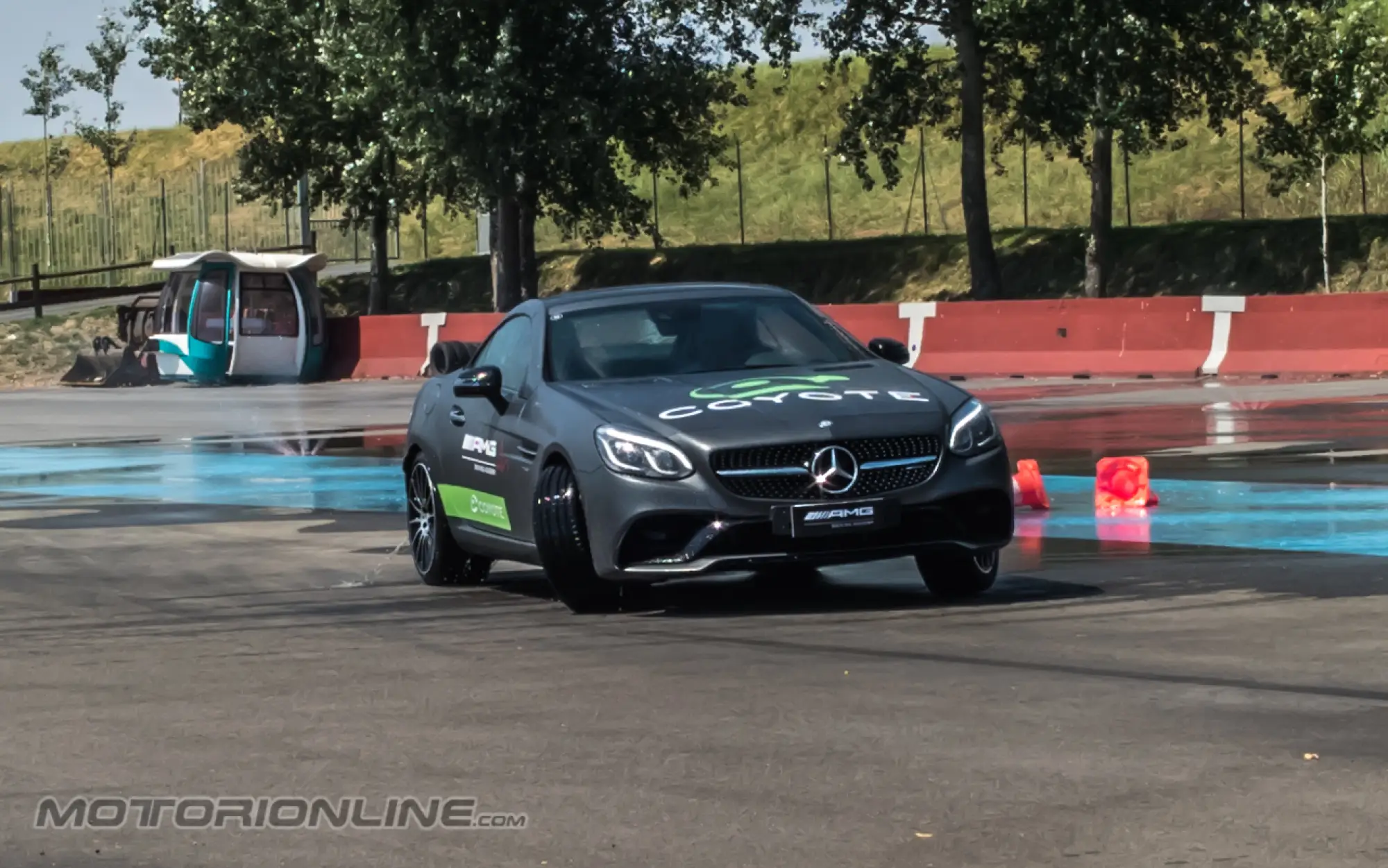 Coyote e Mercedes AMG sul Circuito Tazio Nuvolari - 9