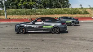 Coyote e Mercedes AMG sul Circuito Tazio Nuvolari