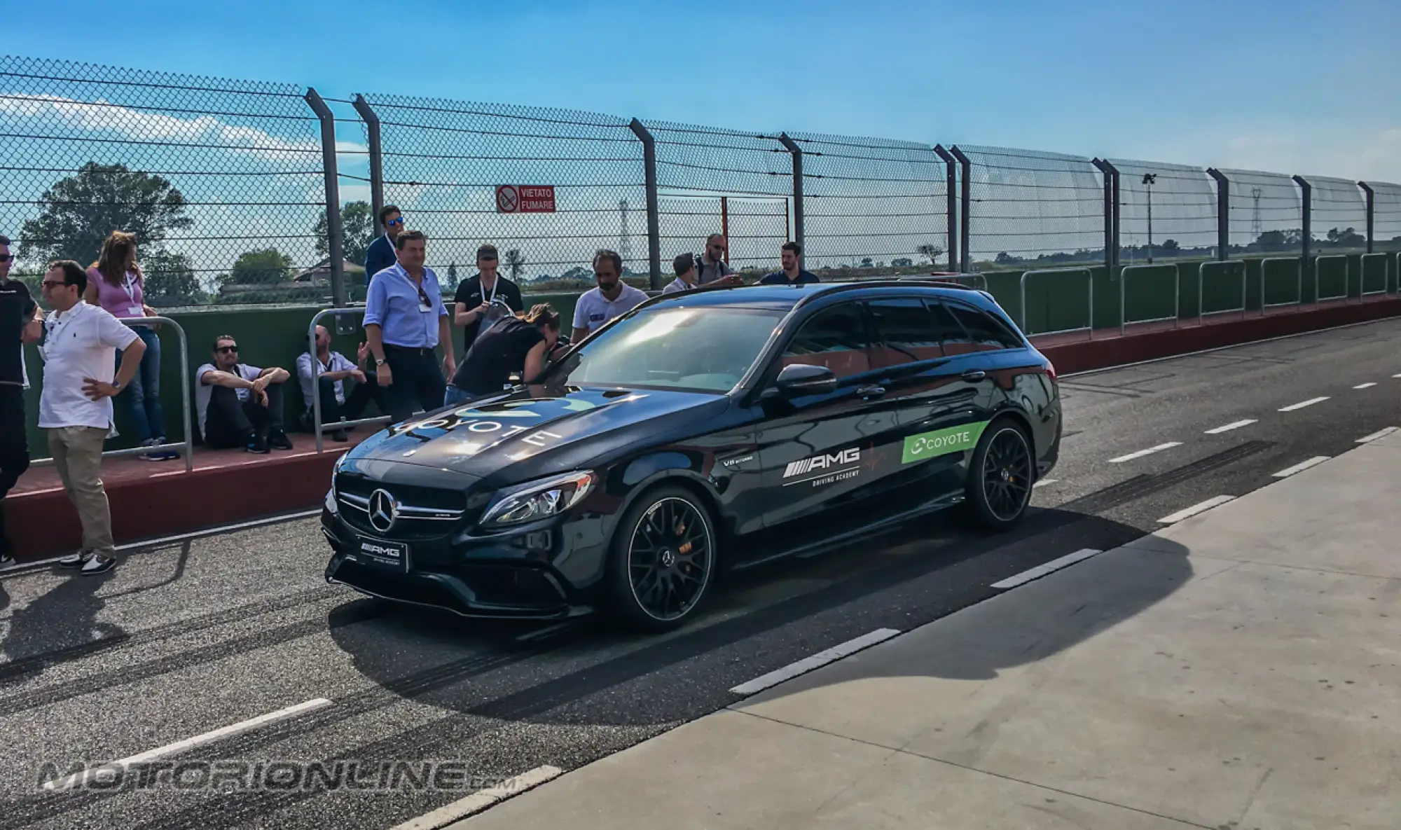 Coyote e Mercedes AMG sul Circuito Tazio Nuvolari - 13