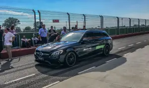 Coyote e Mercedes AMG sul Circuito Tazio Nuvolari