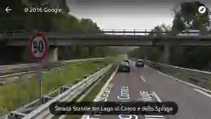 Crollo ponte provincia di Lecco 28 ottobre 2016 Google Street View - 1