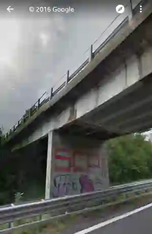 Crollo ponte provincia di Lecco 28 ottobre 2016 Google Street View - 4