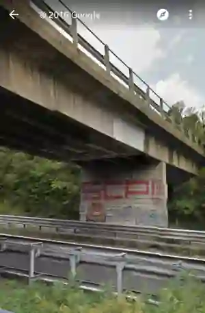 Crollo ponte provincia di Lecco 28 ottobre 2016 Google Street View - 5