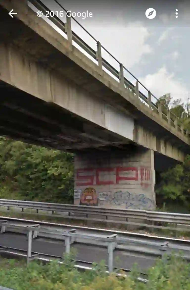 Crollo ponte provincia di Lecco 28 ottobre 2016 Google Street View - 5