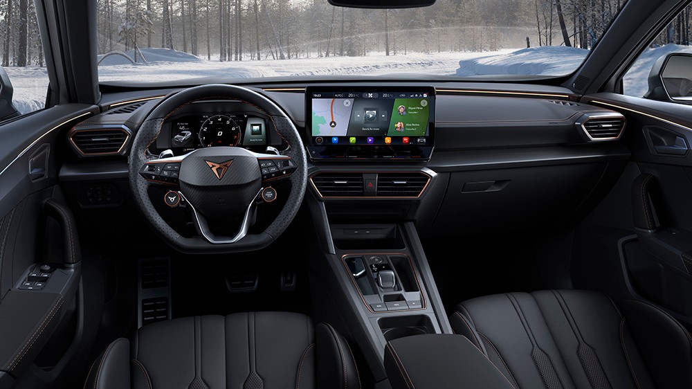 Cupra Formentor VZ5 - Cupra Snow Driving Experience 