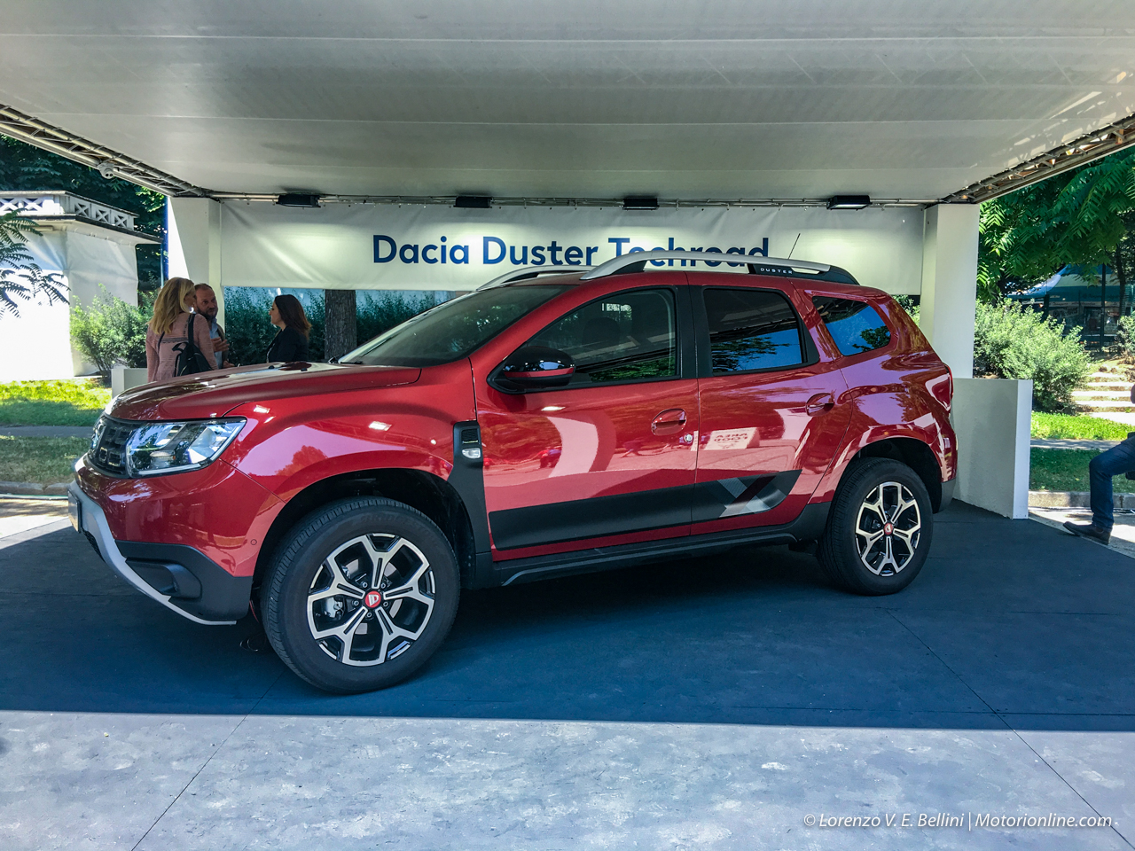 Dacia Duster Techroad - Foto Live Parco Valentino 2019
