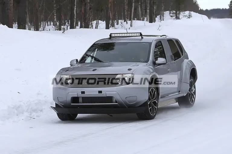 Dacia elettrica - Foto spia 25-3-2019 - 2