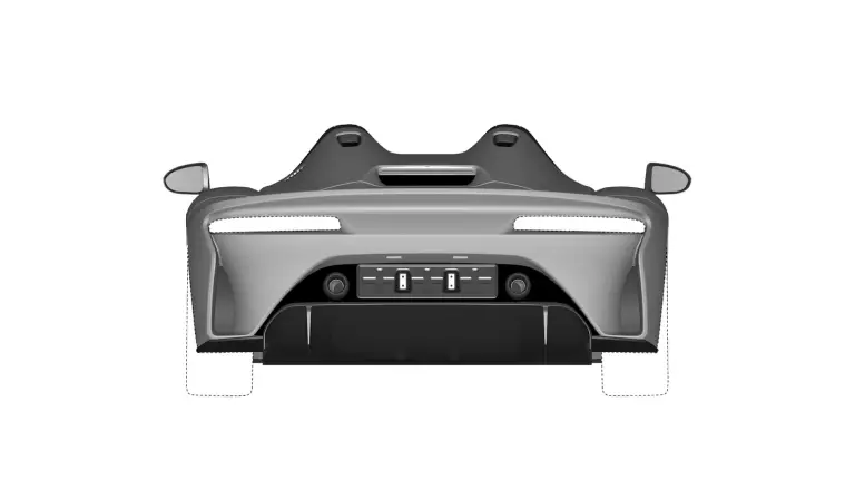 Dallara Stradale - Disegni brevetti - 1
