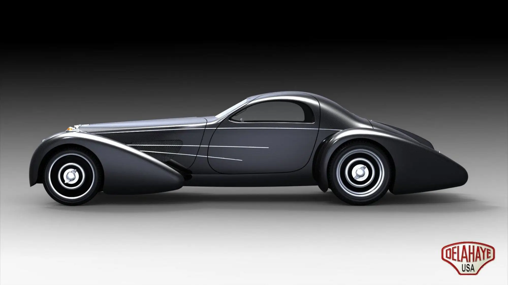 Delahaye USA Bella Figura Bugnotti Coupe - 4