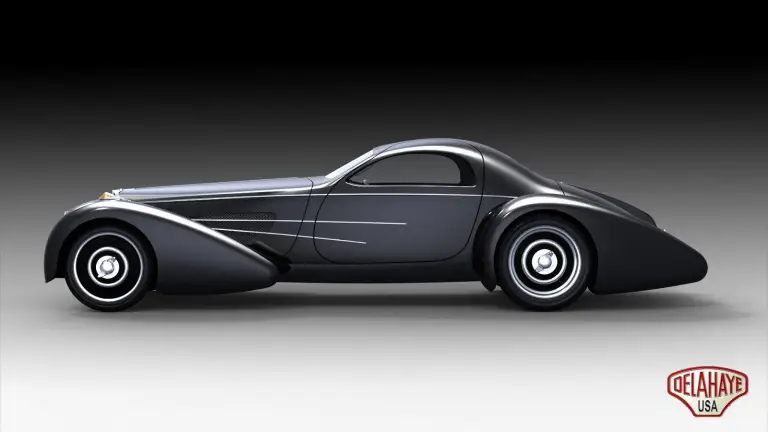 Delahaye USA Bella Figura Bugnotti Coupe - 4