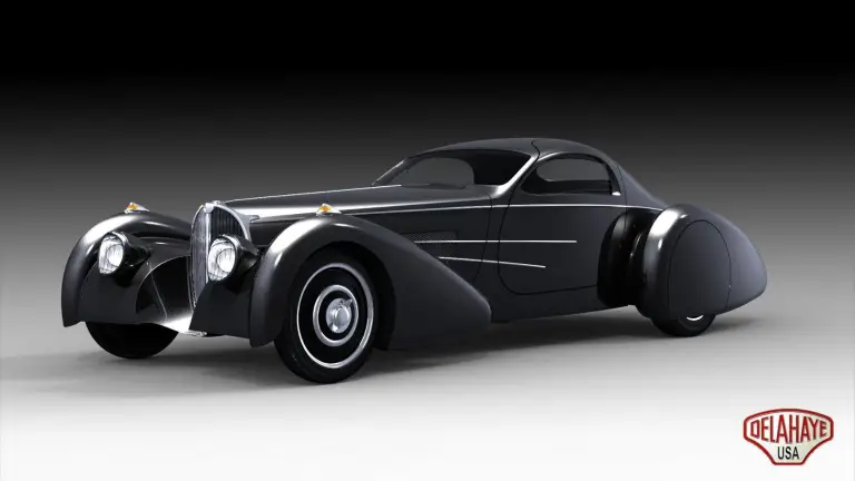Delahaye USA Bella Figura Bugnotti Coupe - 5