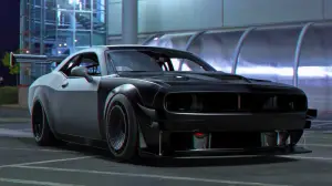 Dodge Challenger Hellcat racing - Rendering