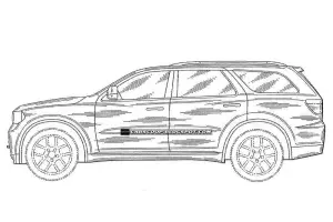 Dodge Durango 2012 - Sketch e rendering - 2