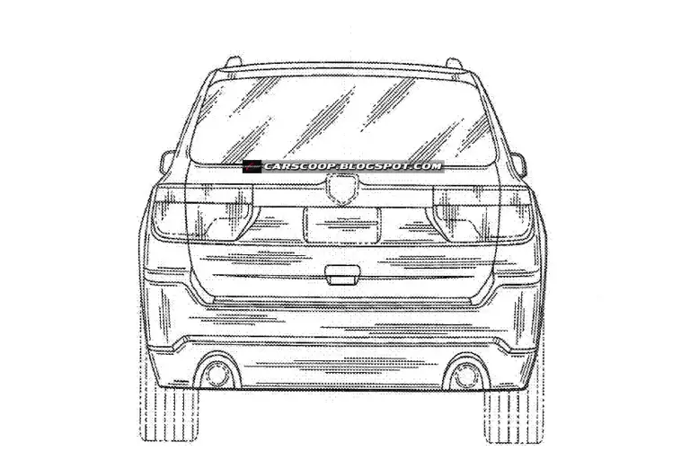 Dodge Durango 2012 - Sketch e rendering - 6
