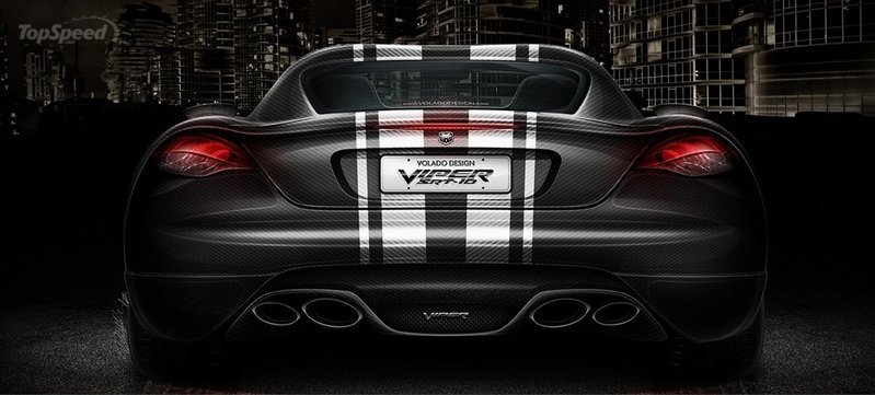 Dodge Viper SRT-10 2013 rendering