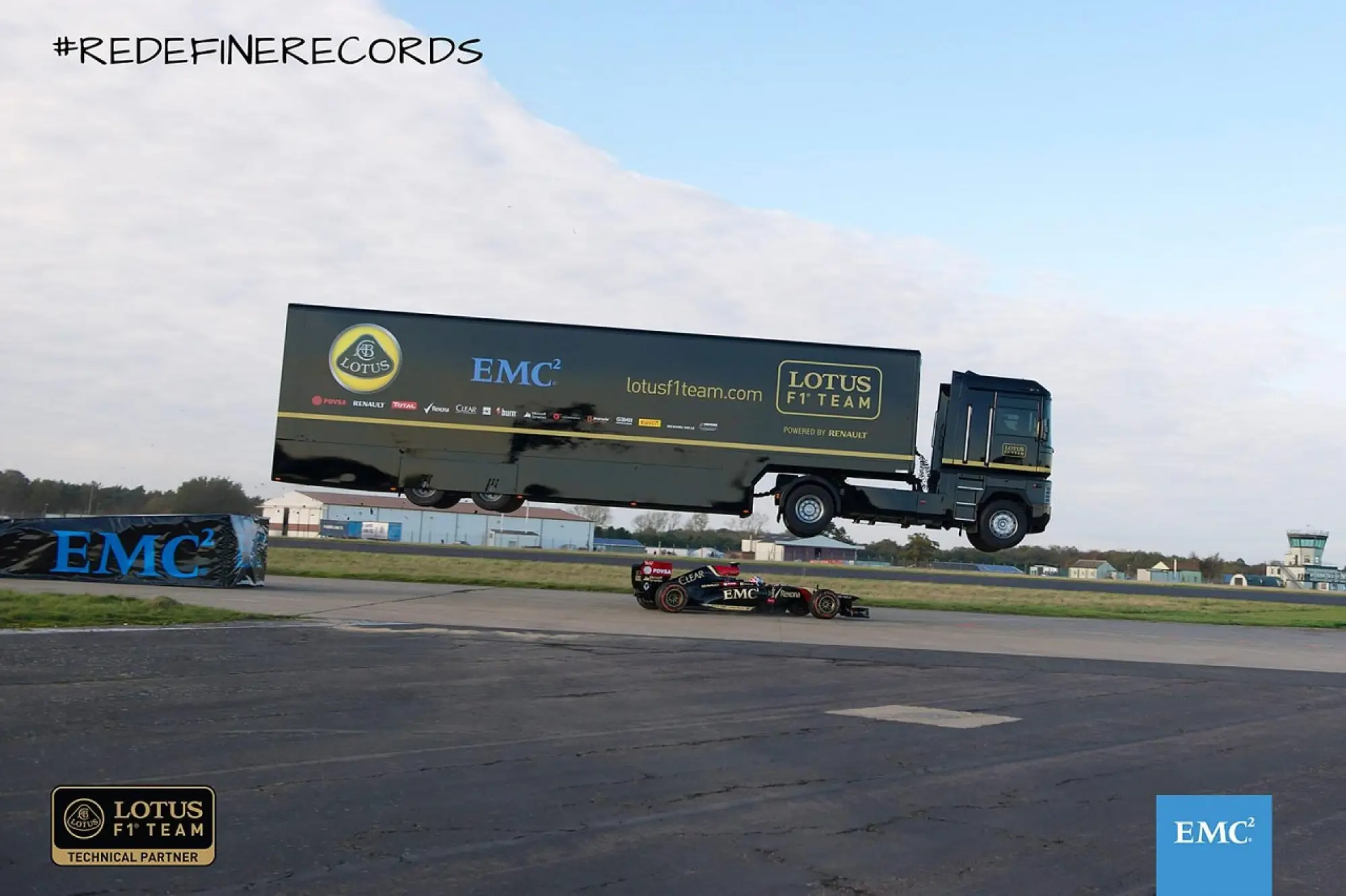 EMC Lotus F1 Guinness World Record - 6