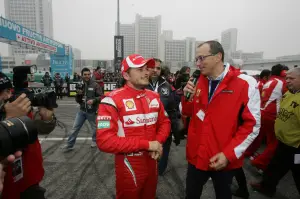 Esibizione Ferrari F1 al Motor Show di Bologna 2011