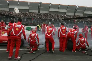 Esibizione Ferrari F1 al Motor Show di Bologna 2011