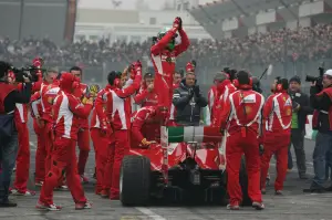 Esibizione Ferrari F1 al Motor Show di Bologna 2011