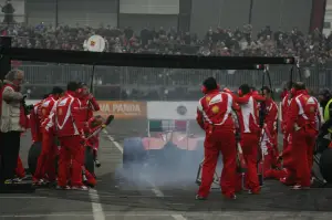 Esibizione Ferrari F1 al Motor Show di Bologna 2011