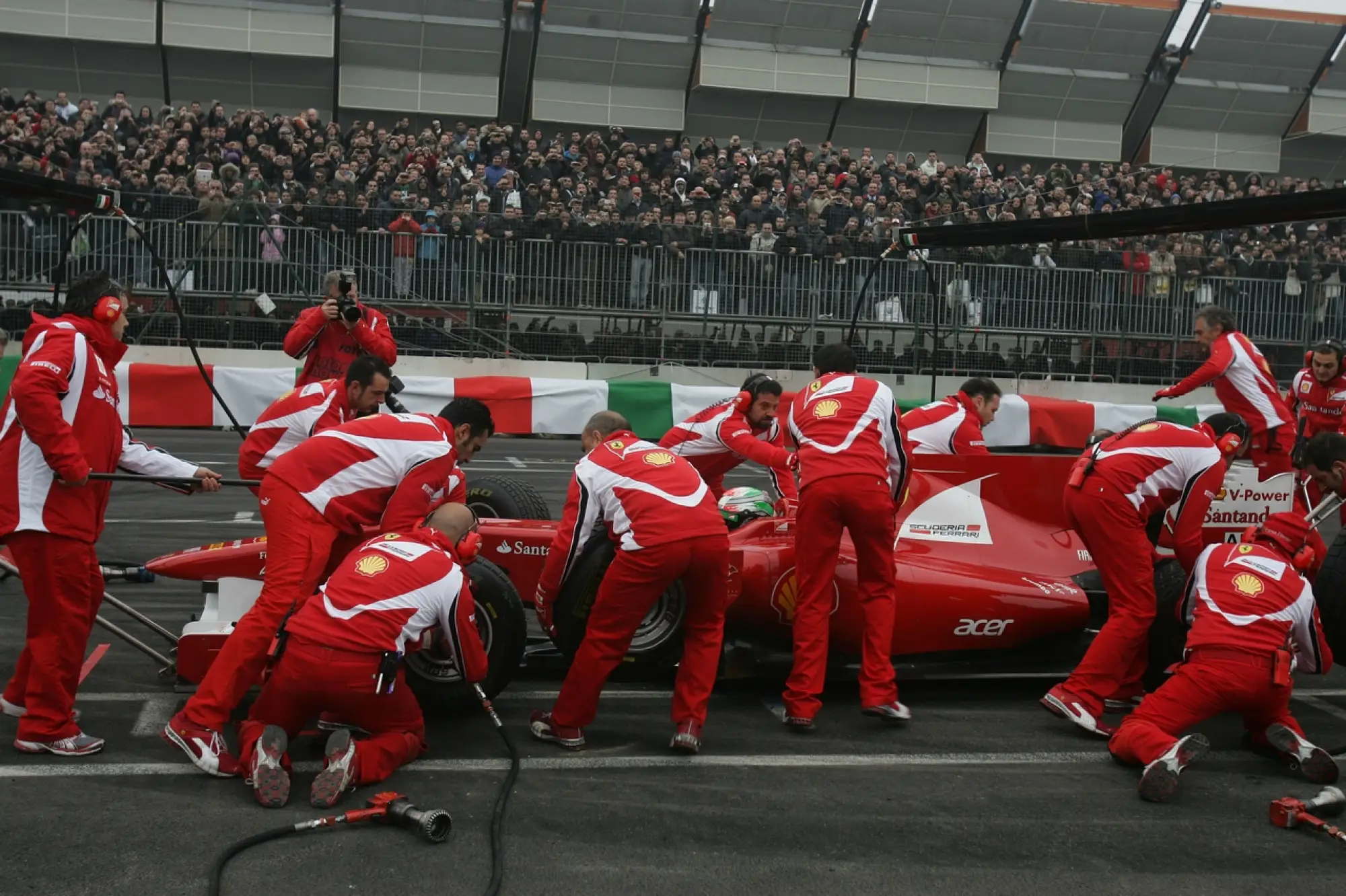 Esibizione Ferrari F1 al Motor Show di Bologna 2011 - 23