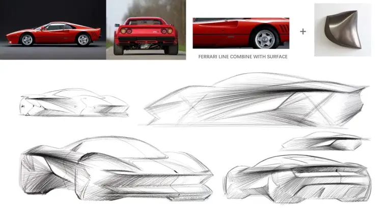Ferrari 288 GTO Hommage - Render - 1