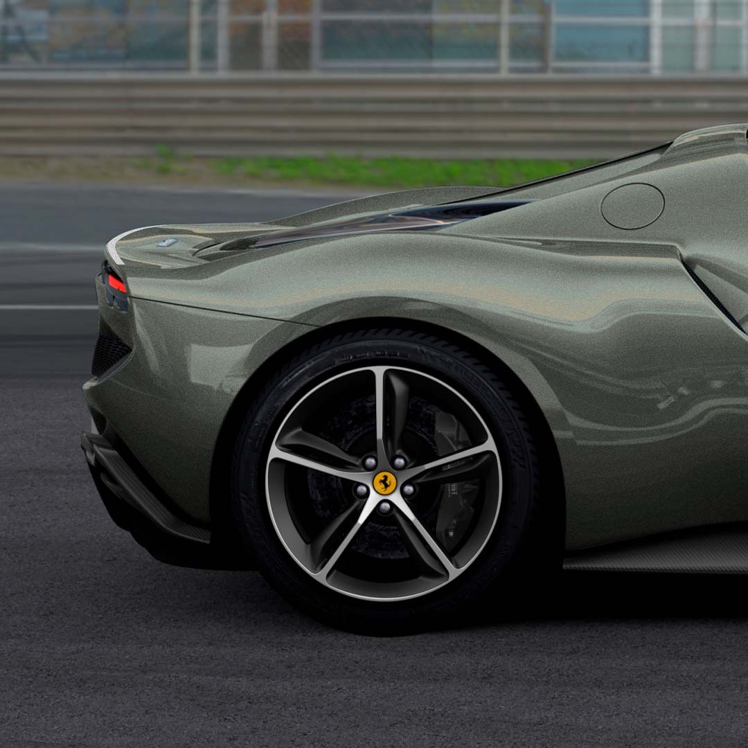 Ferrari 296 GTB Argento Siracusa