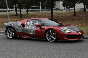 Ferrari 296 GTB ultimi prototipi