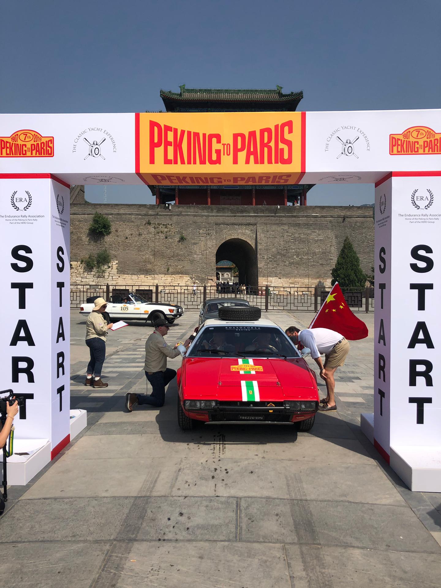Ferrari 308 GT4 Rossocorsa - Pechino-Parigi 2019