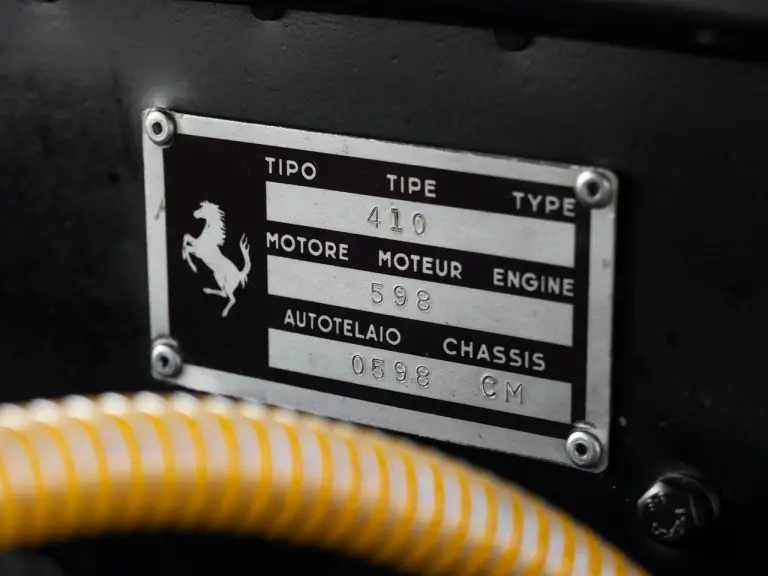 Ferrari 410 Sport Spider 1955 asta - Foto - 60