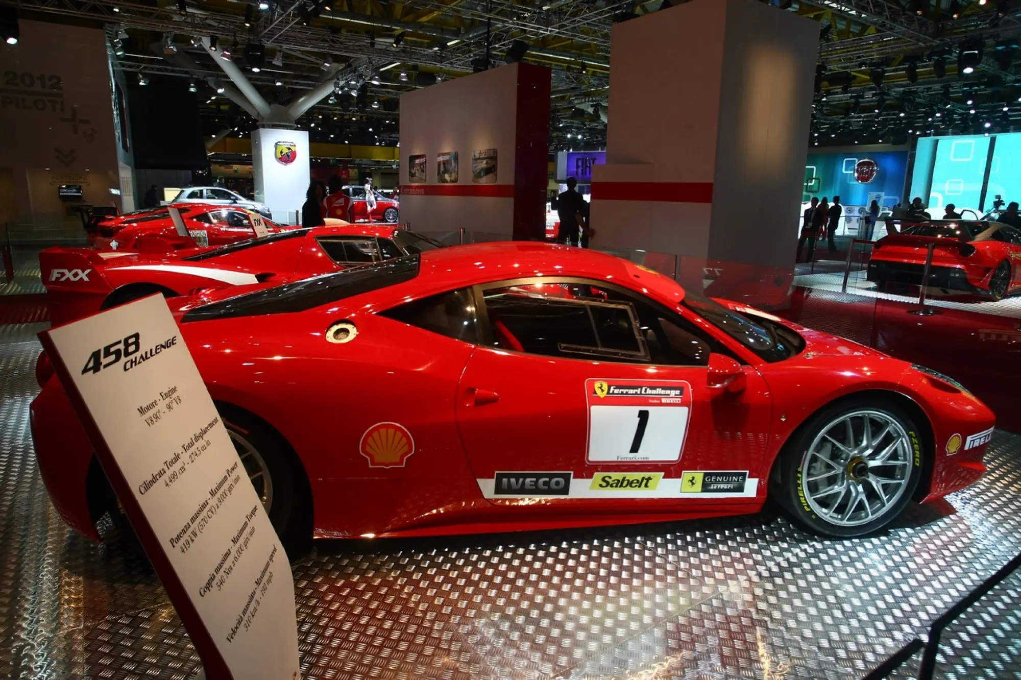 Ferrari 458 Challenge - Motor Show di Bologna 2011 - 2