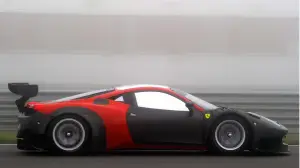 Ferrari 458 GT3 2013, foto spia