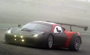 Ferrari 458 GT3 2013, foto spia