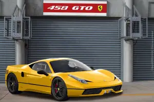 Ferrari 458 GTO - rendering by Steve Morfouasse - 7