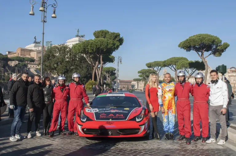 Ferrari 458 Italia e Fabio Barone - pit-stop per Amatrice - 4