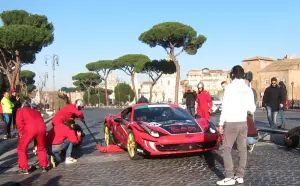 Ferrari 458 Italia e Fabio Barone - pit-stop per Amatrice - 5